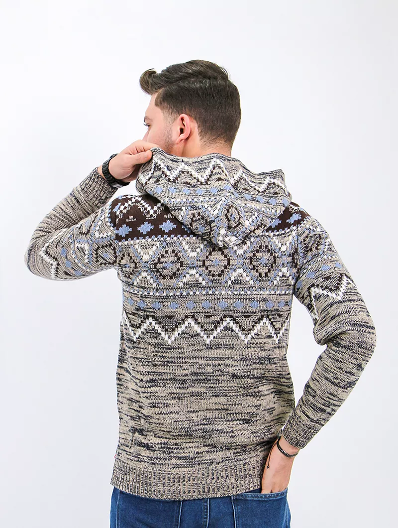 Pull à capuche
